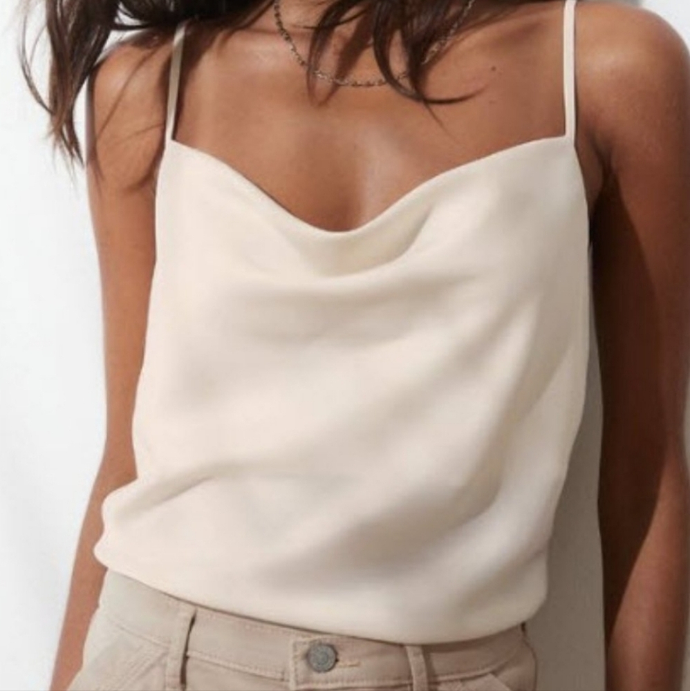 NWT BR Cowl-Neck Camisole